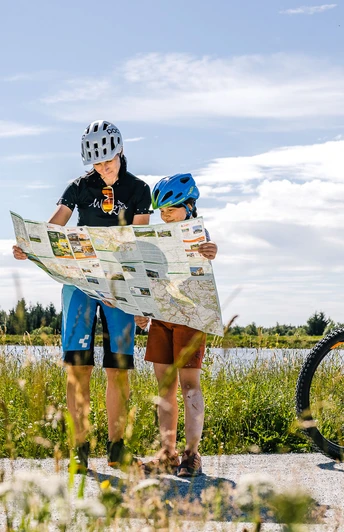 Fahrradfahren am Galgenteich