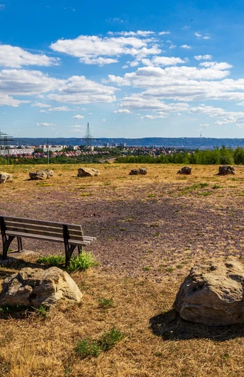 Kaitzer Höhe mit Rastplatz und herrlicher Aussicht
