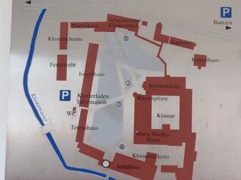 Übersichtstafel Kloster St. Marienstern