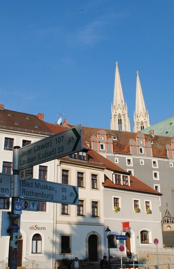 Ausschilderung Oder-Neiße-Radweg, Görlitz