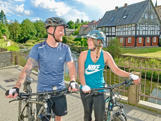 Radfahrer Schirgiswalde-Kirschau