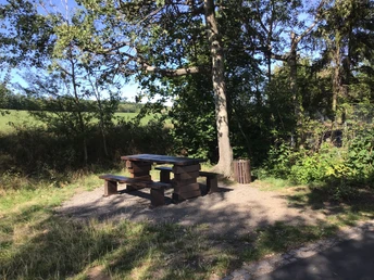 Bänke bei Kleinnaundorf