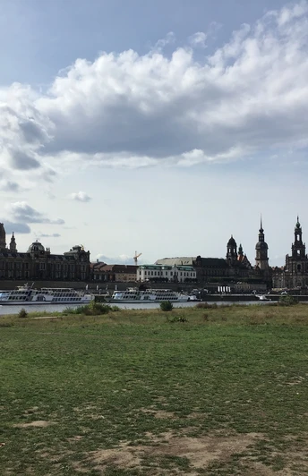 Blick auf die Altstadtkulisse