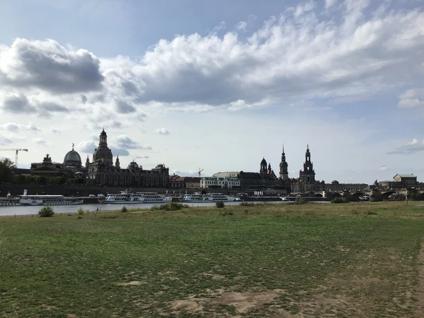 Blick auf die Altstadtkulisse