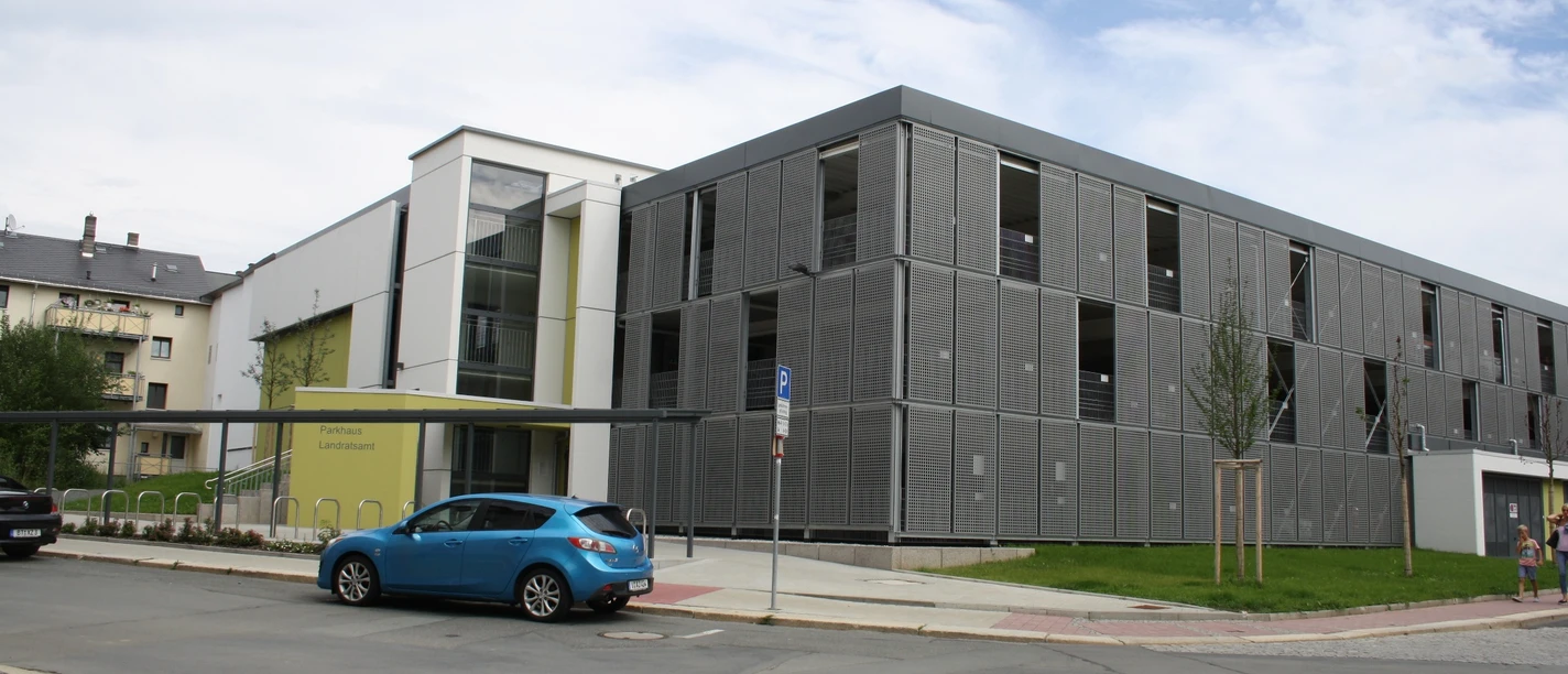 Außenansicht Landratsamt Vogtlandkreis