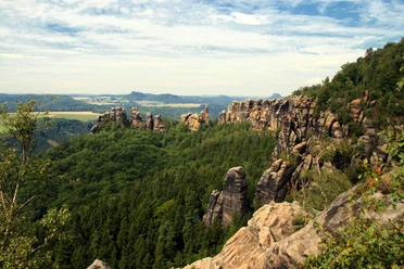 Ausblick vom Gratweg