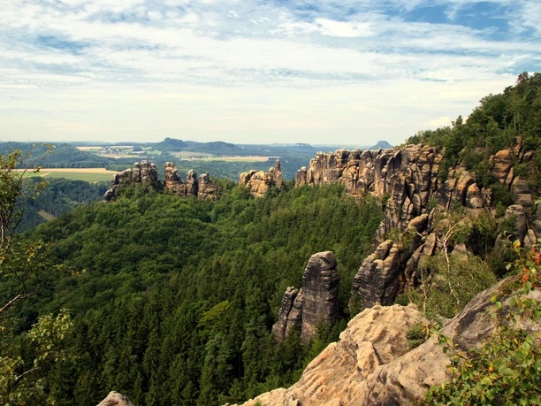 Ausblick vom Gratweg