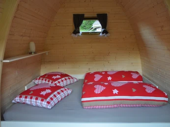 Sleeping in the Hüttli Unterlauelen