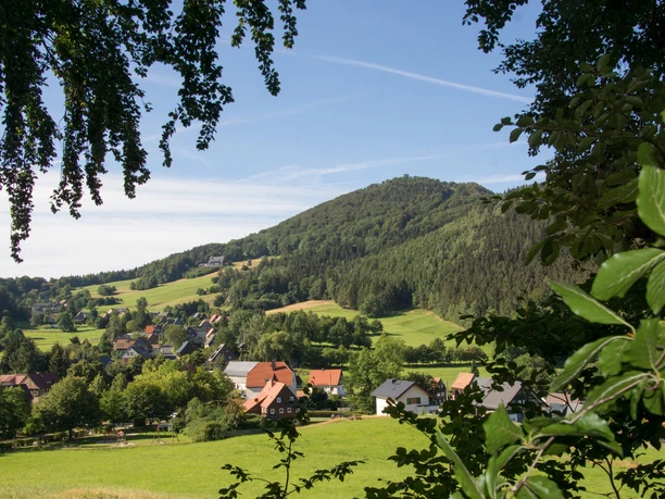 Lausche mit Oberdorf im Erholungsort Waltersdorf