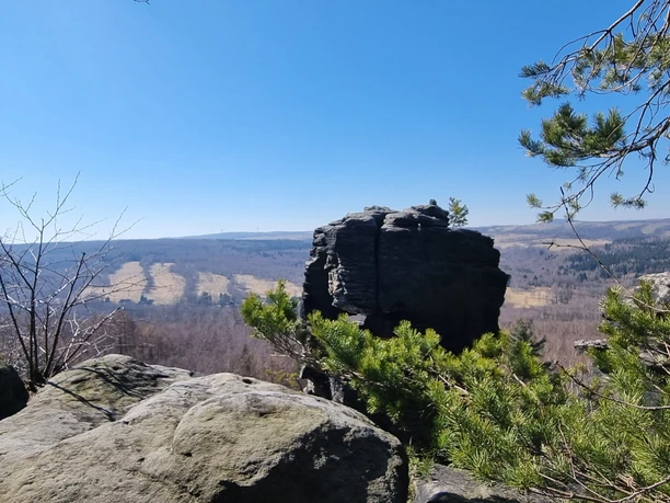 Aussicht auf dem Forststeig