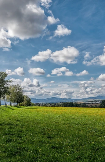 Aussicht ins Zittauer Gebirge