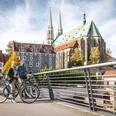 Radfahrer in Görlitz