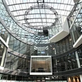 Atrium des NEO Leipzig - Innenstadt Leipzig Das lichtdurchflutete Atrium lädt zum Shoppen ein.