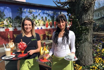 Angebot des Eiscafes La Luna Neugersdorf