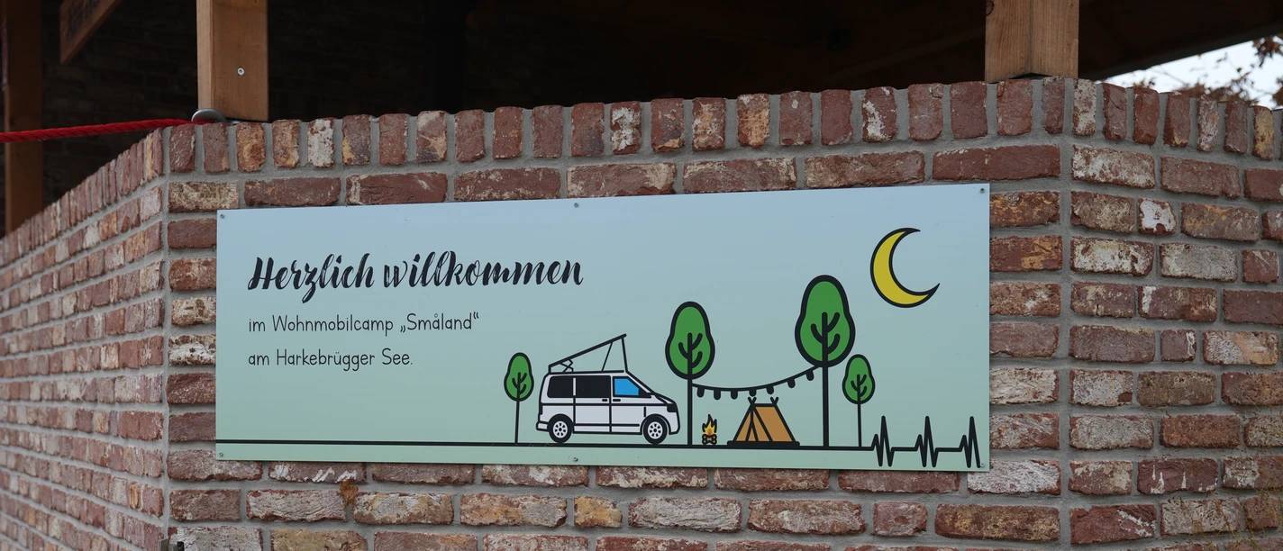 Harkebrügger See mit Reisemobilstellplatz Harkebrügger See mit Reisemobilstellplatz