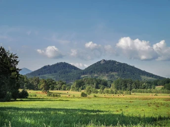 Ausblick entlang der Route