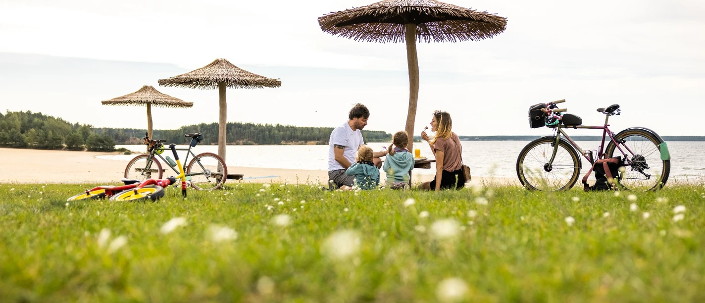Pause am Bärwalder See