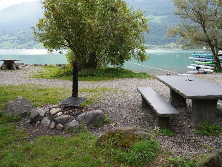 Feuerstelle Camping Giswil