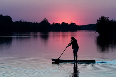 SUP am Lippesee