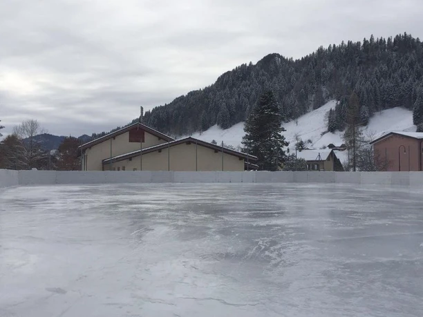 La patinoire naturelle de Marbach