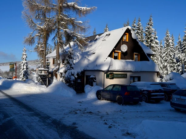 Pension im Winter