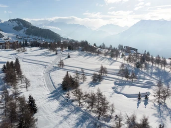 Langlauf auf der Riederalp in der Aletsch Arena