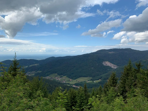 Blick ins Tal beim Vogelskopf