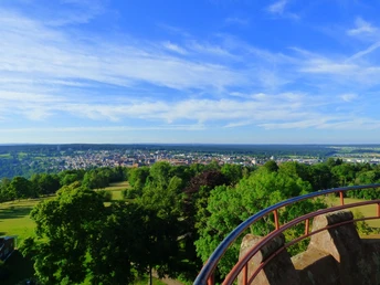Blick vom Friedrichsturm Richtung Norden