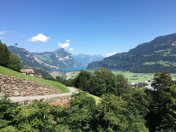 Niederurnertäli Richtung Kerenzerberg/Walensee
