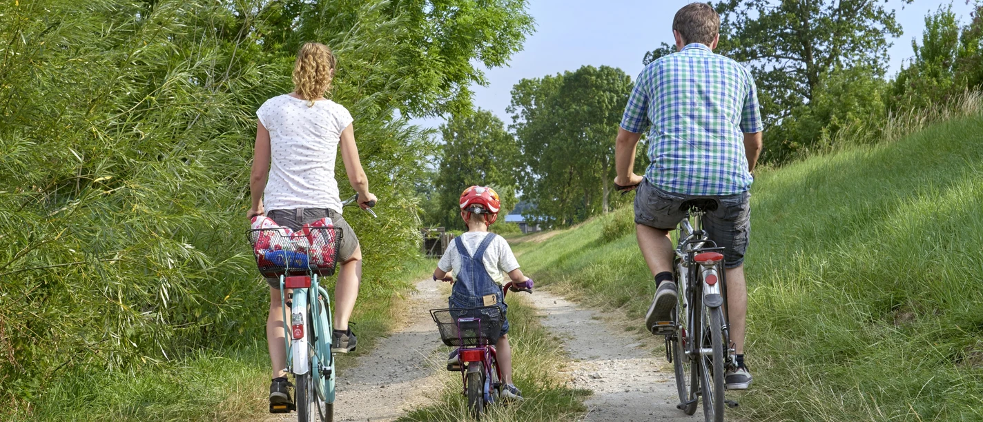 Mit dem Rad unterwegs