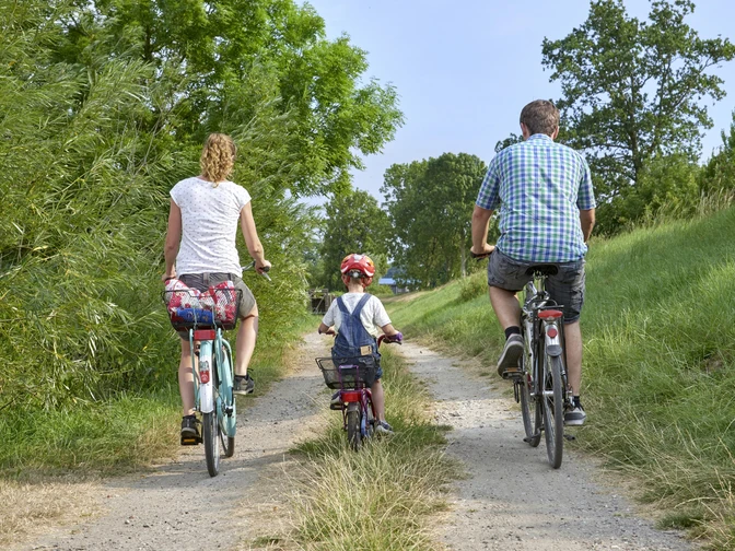 Mit dem Rad unterwegs