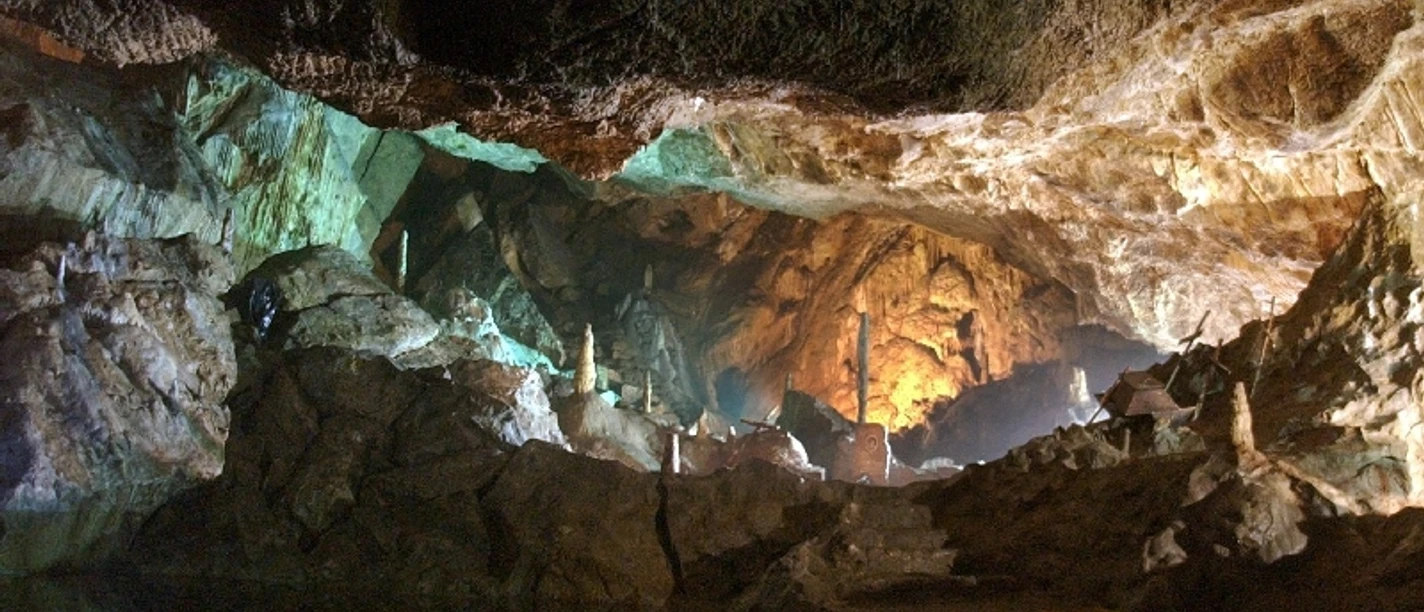 Goethesaal in der Baumannshöhle