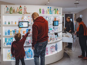 Sensoria Ausstellungsbereich: Düfte und Aromen im Alltag