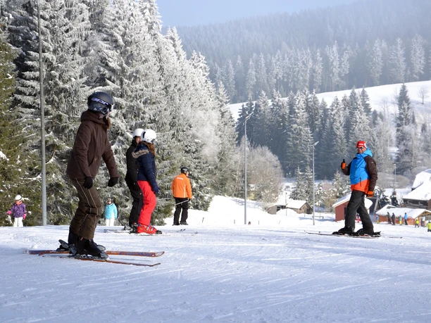Skischule am Skihang Mühlleithen