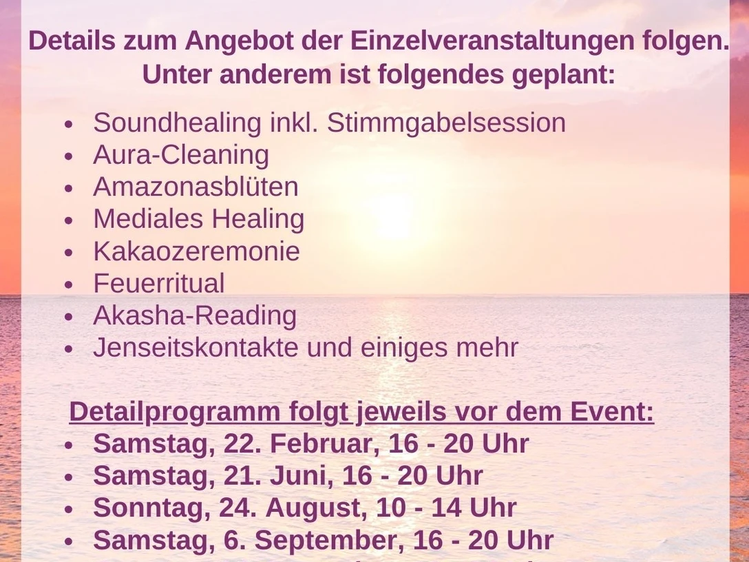 Soul & Care Programm 2025
