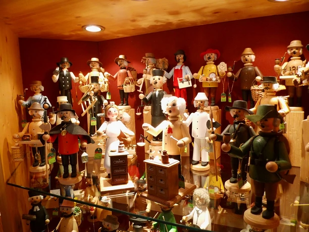 Weihnachtsausstellung in der Drechslerei Kuhnert