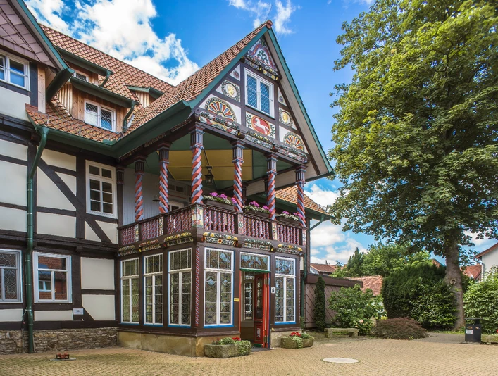 Burghof Rinteln Erker Burghof Rinteln Erker