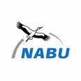 NABULogo.jpg Logo des Naturschutzbund Deutschland mit einem aufsteigenden Vogel und dem Schriftzug "NABU".