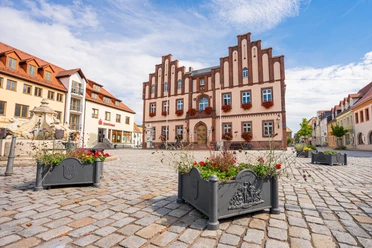Rathaus am Marktplatz Mügeln