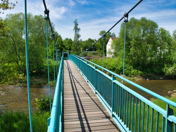 Hängebrücke Thierbach-Zinnberg