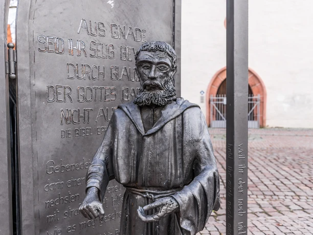 Lutherdenkmal in Borna