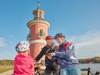 Routencheck am Leuchtturm Moritzburg