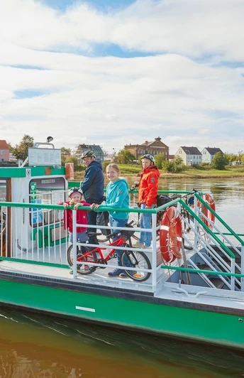 Fährüberfahrt Lorenzkirch-Strehla