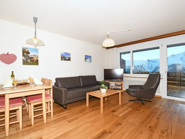 Ferienwohnung Alpenhaus Nr. 40 Wohnzimmer