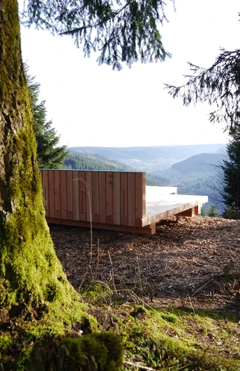Genussplatz am Oberen Zinken