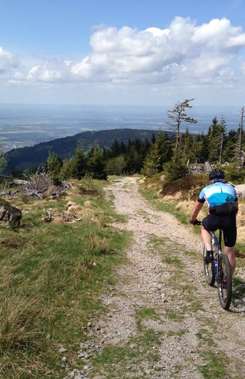 Biken an der Hornisgrinde