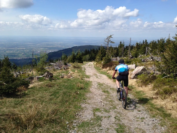 Biken an der Hornisgrinde