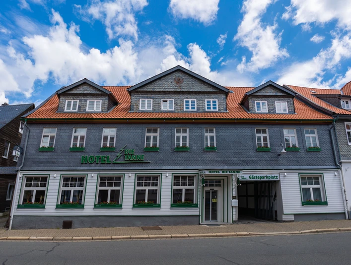 Hotel die Tanne in Goslar - Außenansicht Hotel die Tanne in Goslar - Außenansicht