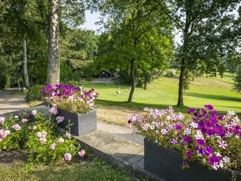 Golf & Country Club Am Hockenberg Blumenkästen beim Golf & Country Club Am HockenbergFlower boxes at the Golf & Country Club Am HockenbergBacs à fleurs au Golf & Country Club Am HockenbergBloembakken op de Golf & Country Club Am HockenbergBlomsterkasser på Golf & Country Club Am Hockenberg
