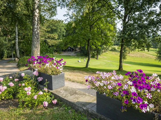 Golf & Country Club Am Hockenberg Bloembakken op de Golf & Country Club Am Hockenberg